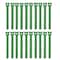 Kable Kontrol Hook and Loop Fastener Wrap, 7 in, 1/2 in W, Green, 20 PK HLT050X7-20-GREEN - alternate 1